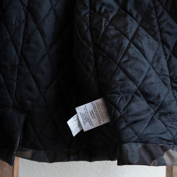 Natural Reflections Camo Hooded Parka Jacket | Women's M | Quilted Lining - Picture 9 of 10